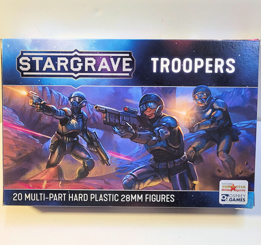 North Star Stargrave Troopers figures 1:56 (28mm)