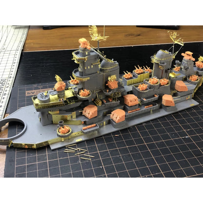 SSMODEL 1/350 Upgrade for Very Fire USN Missouri VF350909