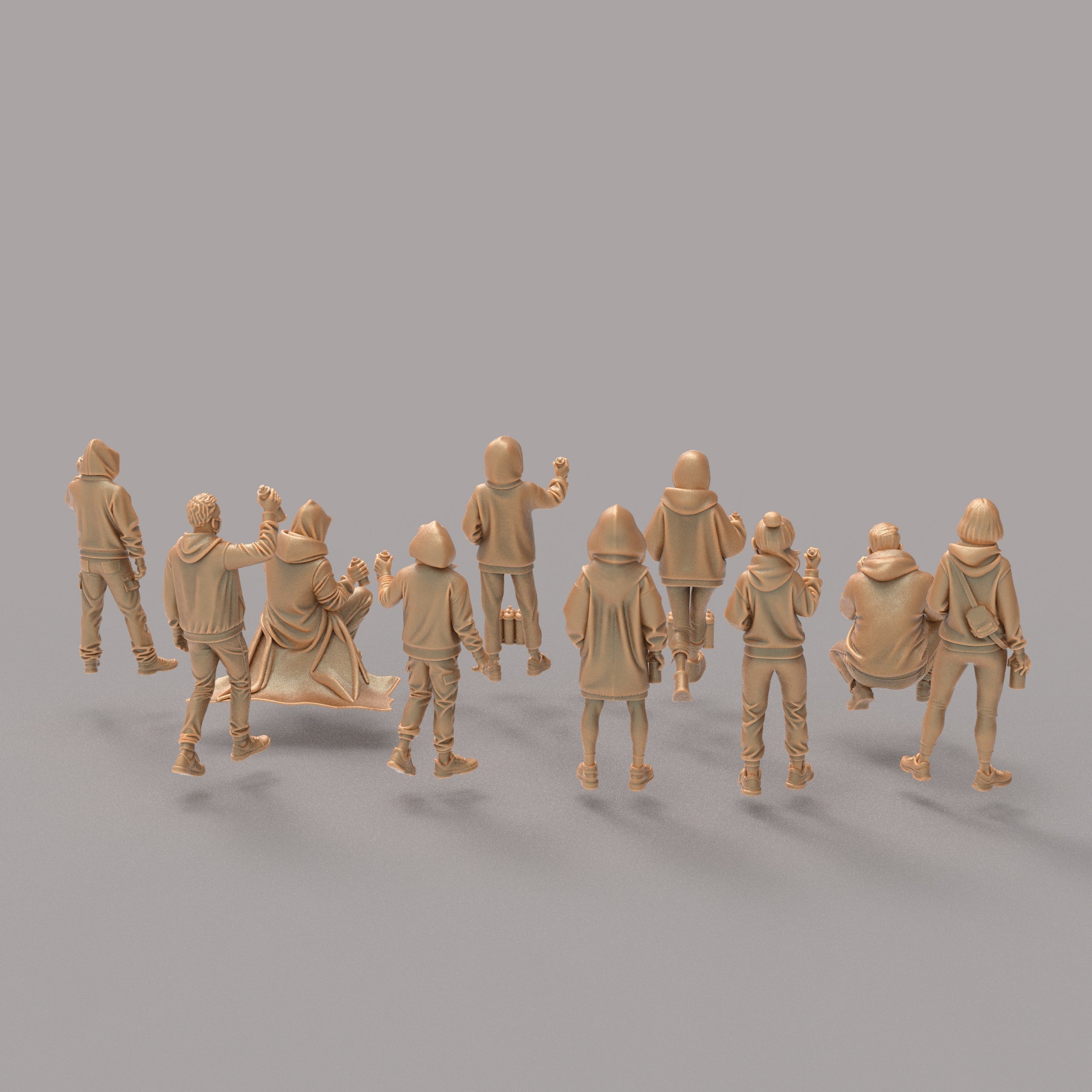 Graffiti Painters figures