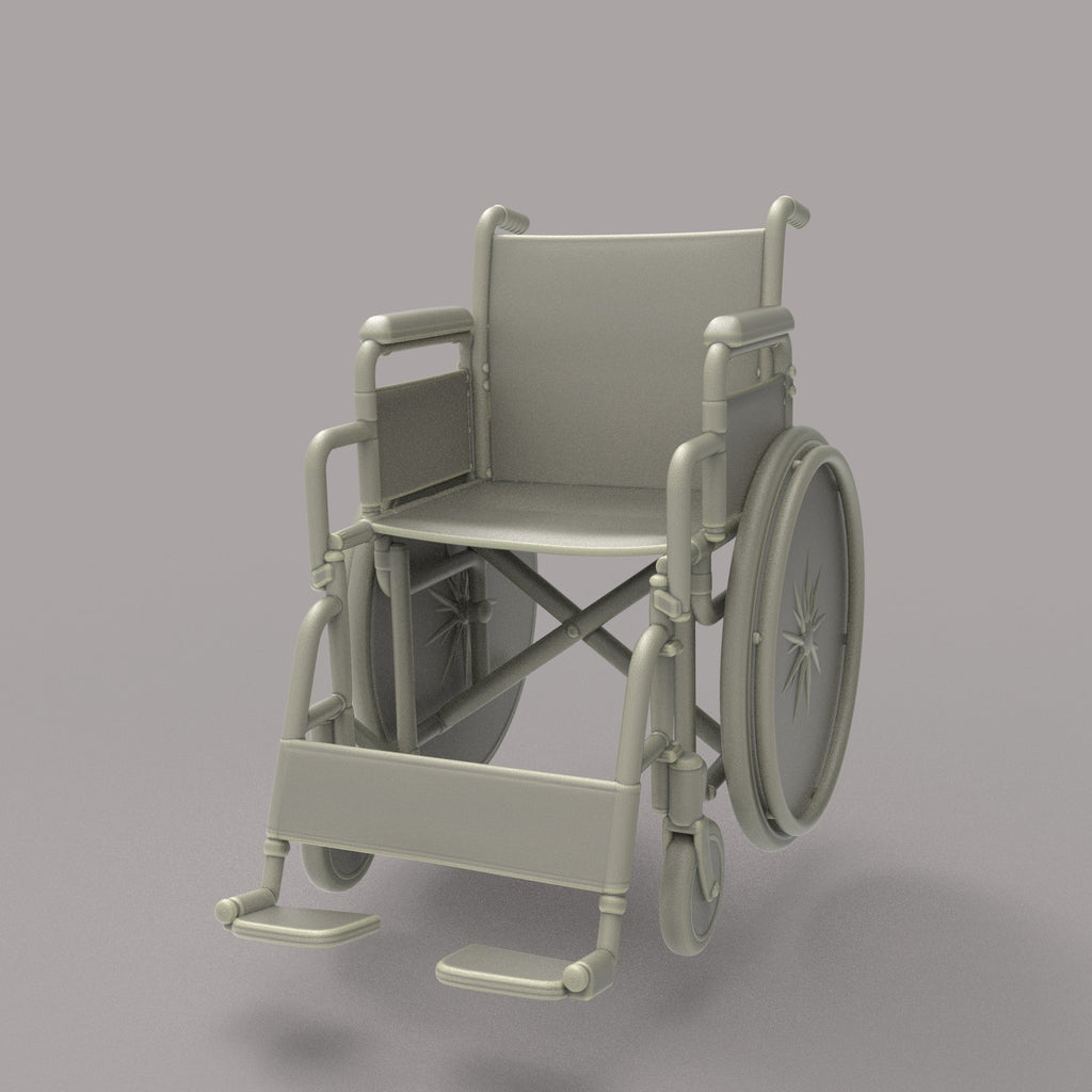 MM1212 Old man sitting in a wheel chair