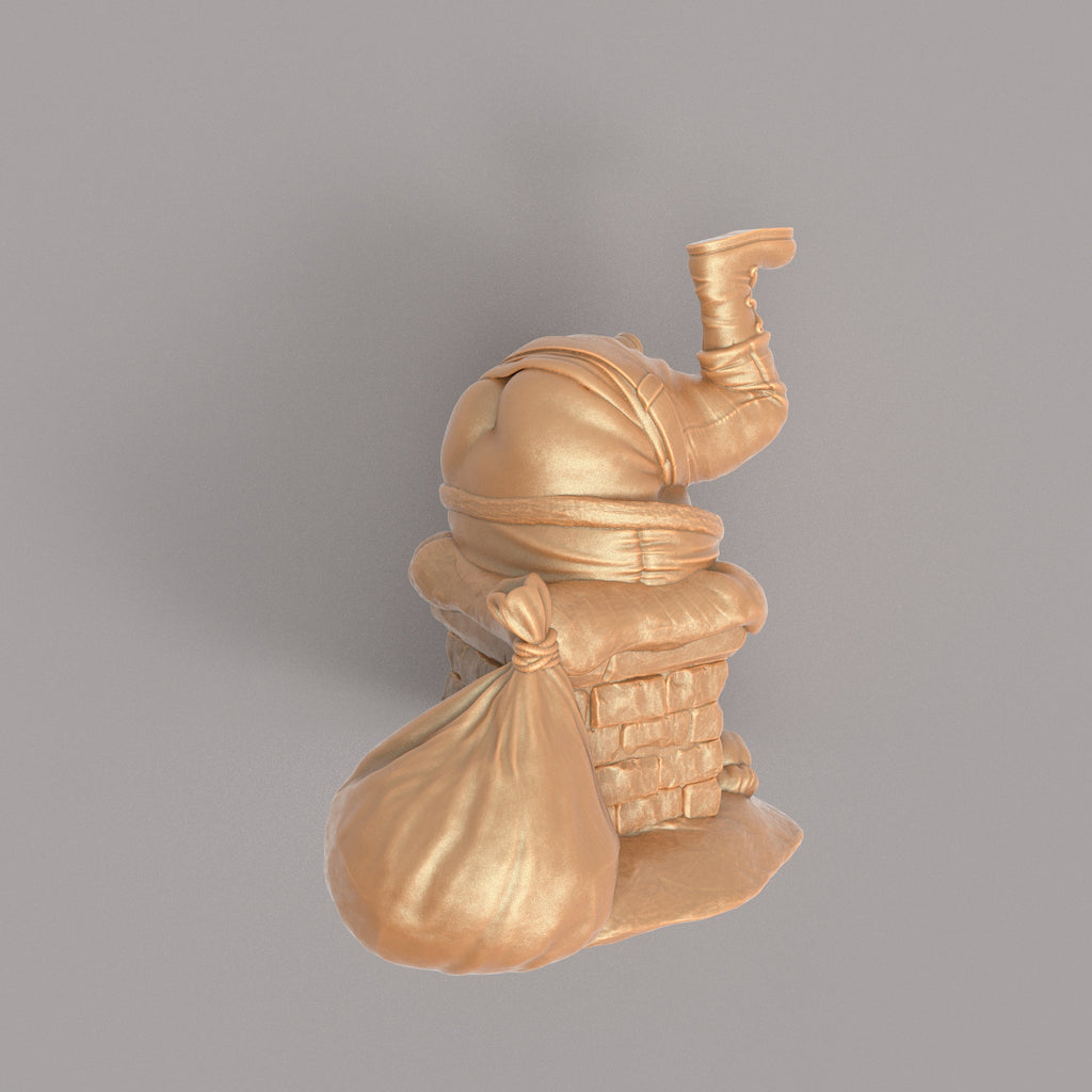 MM1312 Santa's Stuck