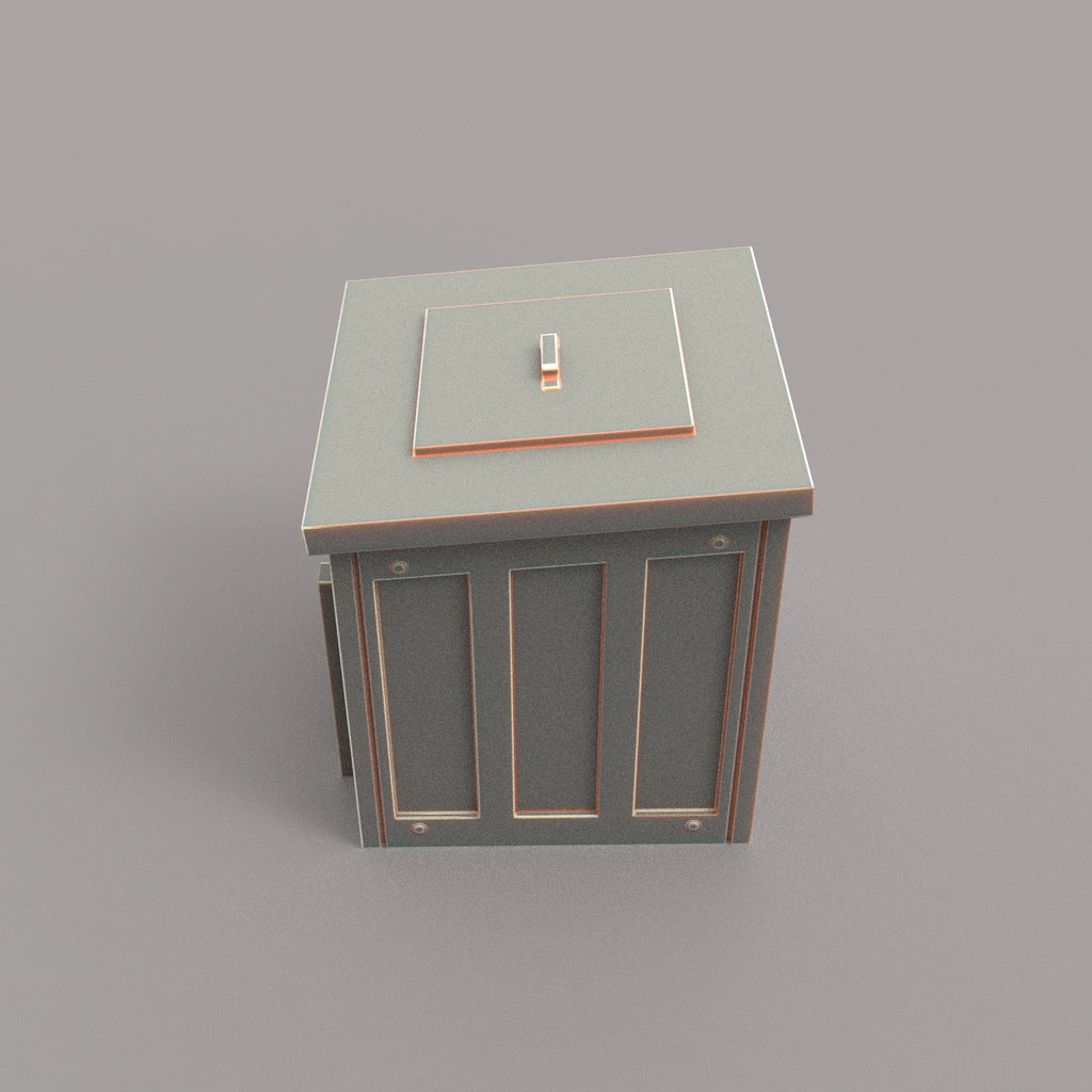 MM1325 Model Railway - 2 x Small coal bunker