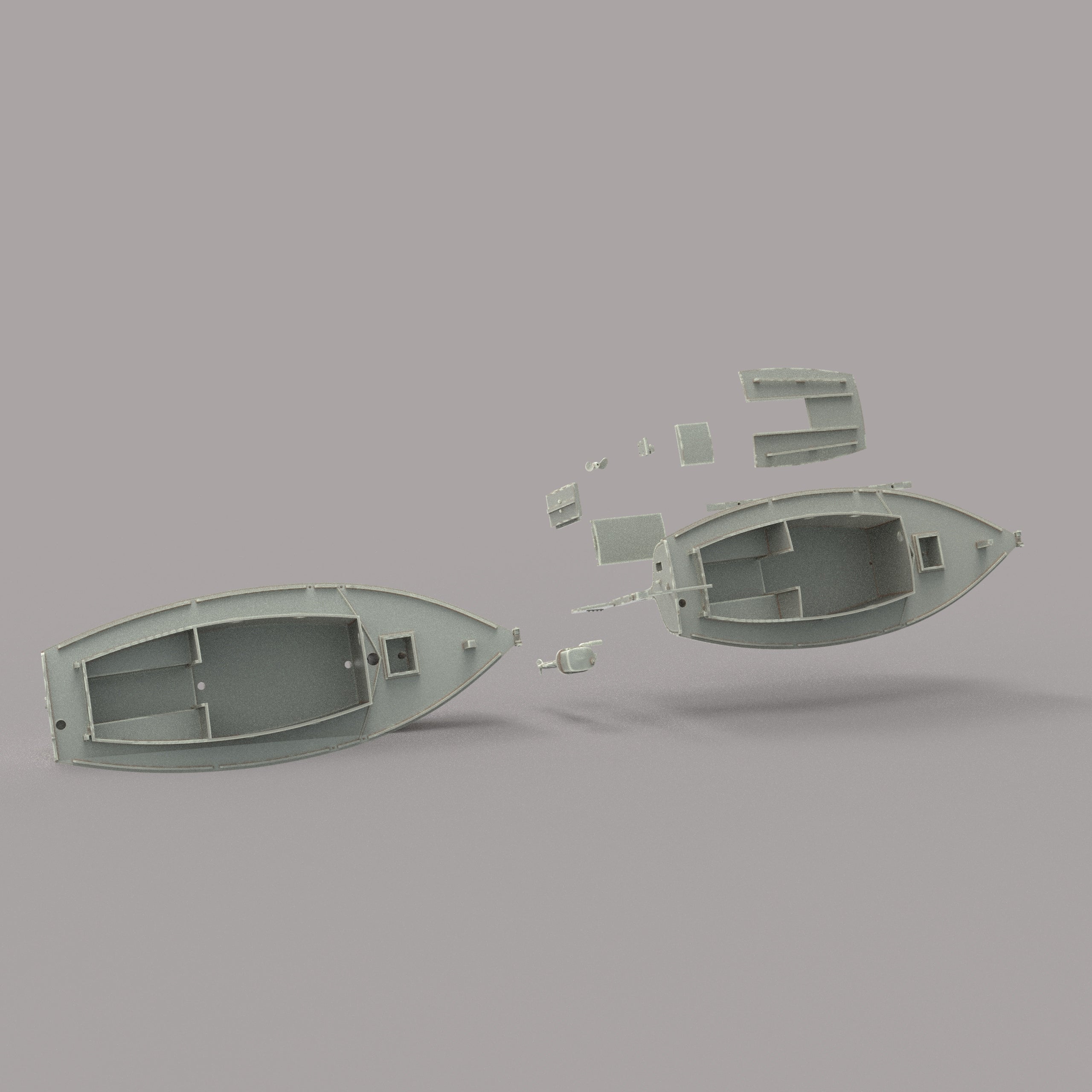 MM1327 Sailing Lugger