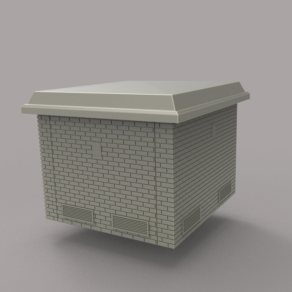 PJD065 Model Railway Electricity Substation Building