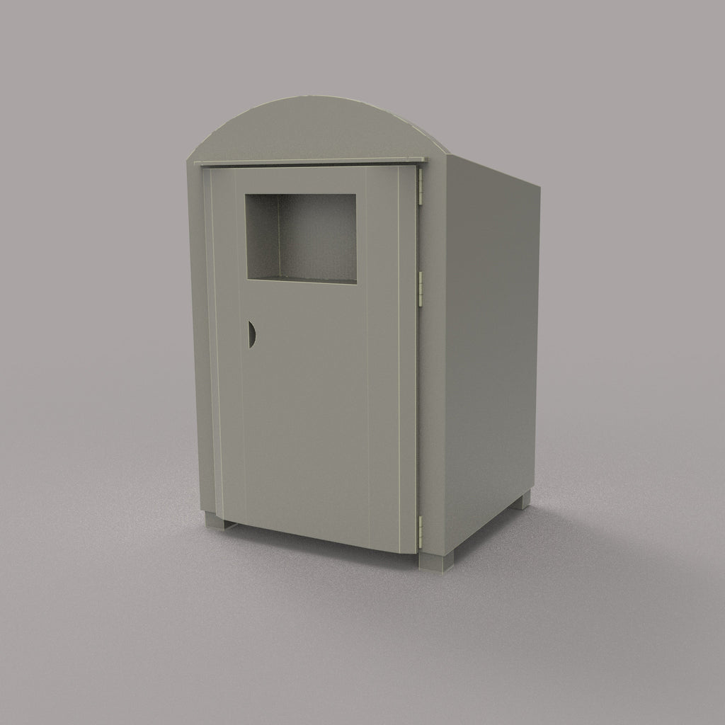 PJD110 Model Railway Recycling Shoe and Clothes Bank