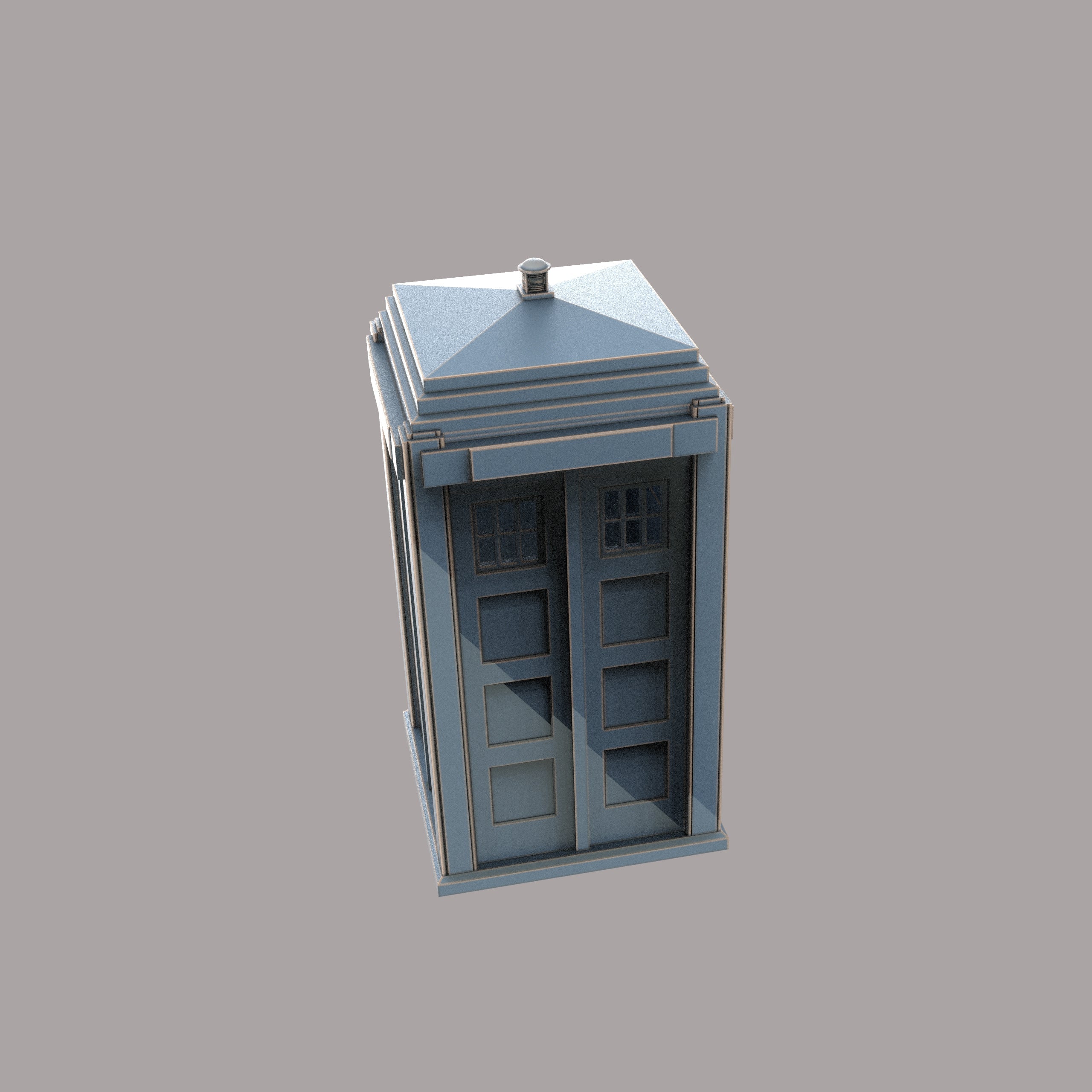 PJD079 Model Railway Police Box