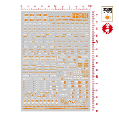 MHG 01 Sci-fi Detailing Decals