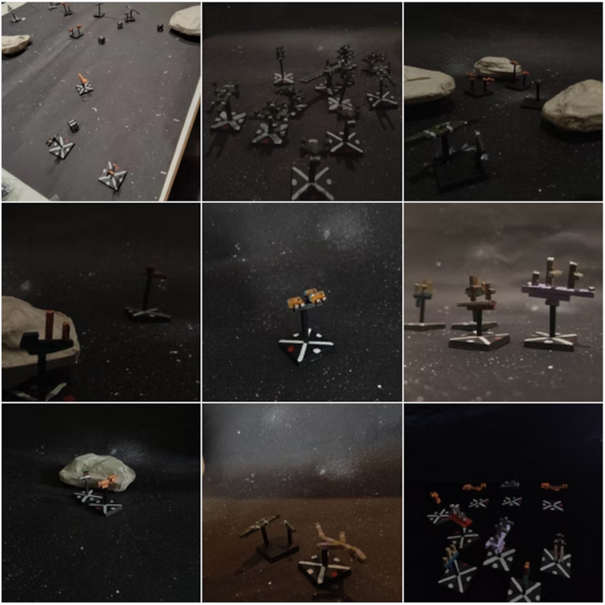 Tiny Conflict: 3012 -MRN Paint Faction Set