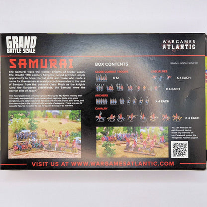 Wargames Atlantic 10mm (1:160) Samurai