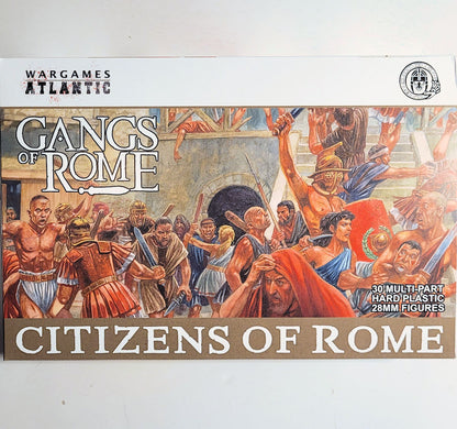 Wargames Atlantic Citizens of Rome 28mm Figures