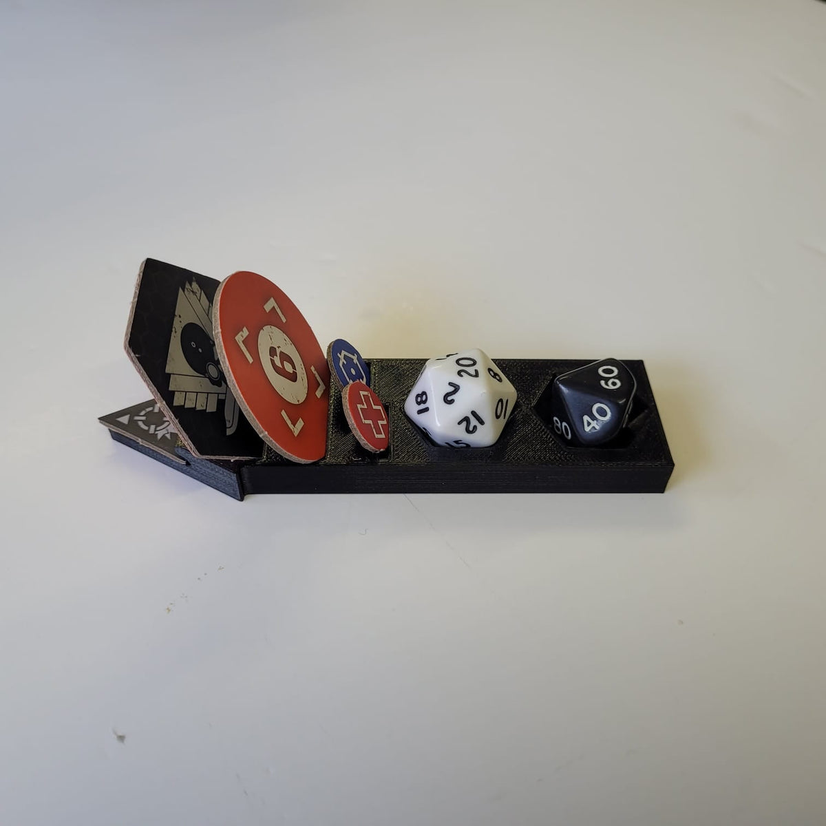 Kill Team Wound Marker - 2 Dice generic (Black)