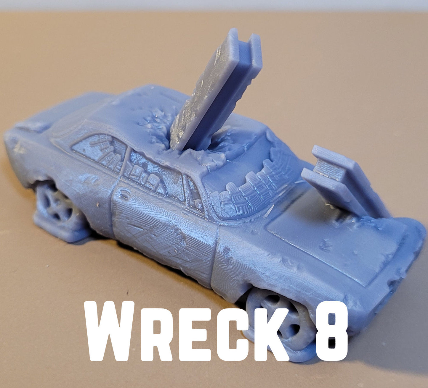 Wrecked cars for wargames, Gaslands, dioramas, model railway