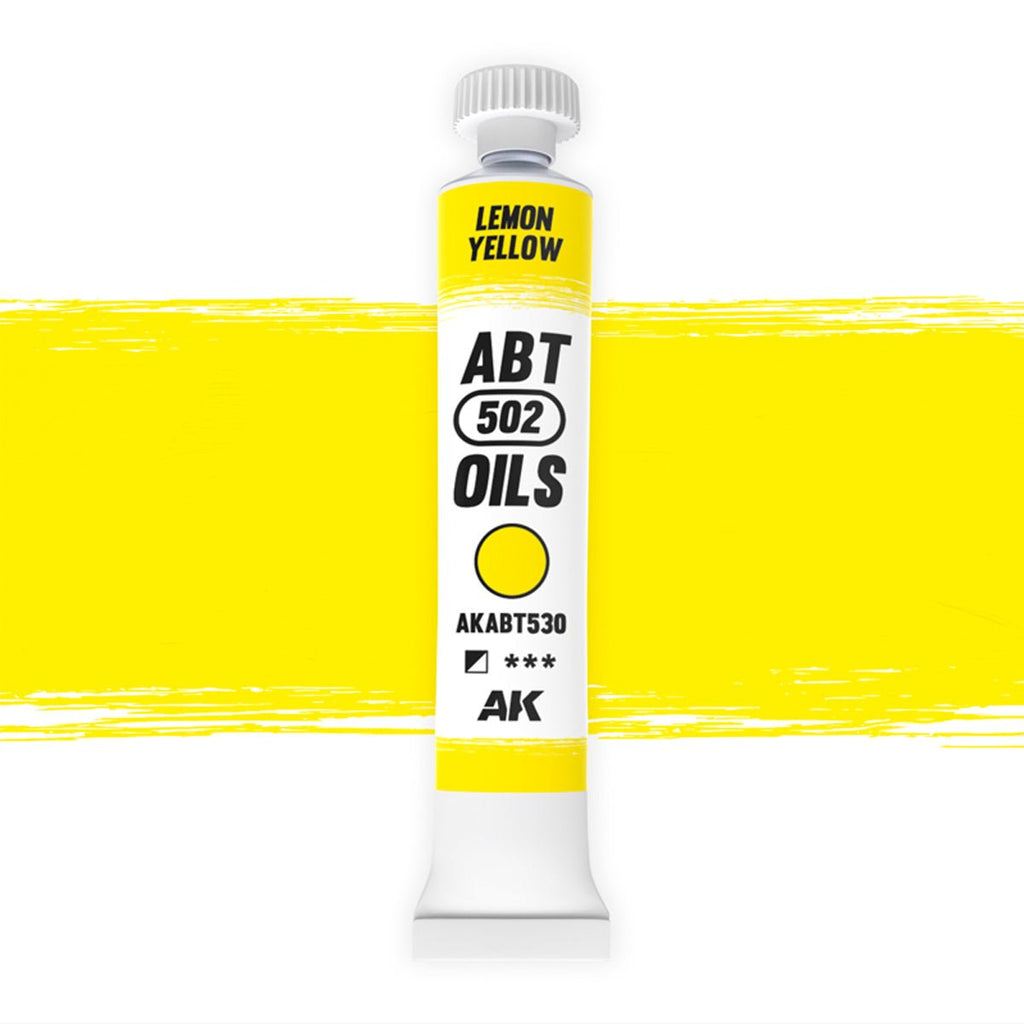 Abteilung 502 Oil Paint - Lemon Yellow (AKABT530)