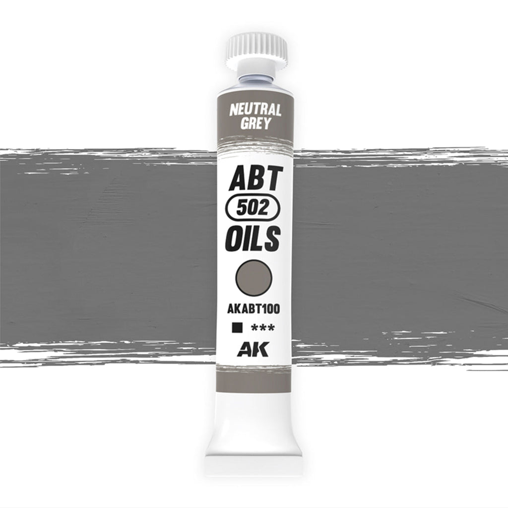 Abteilung 502 Oil Paint - Neutral Grey (AKABT100)