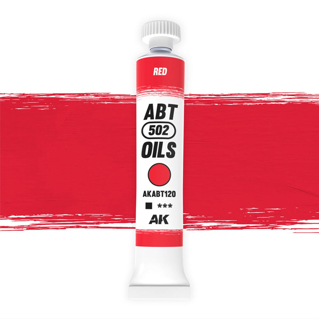 Abteilung 502 Oil Paint - Red (AKABT120)
