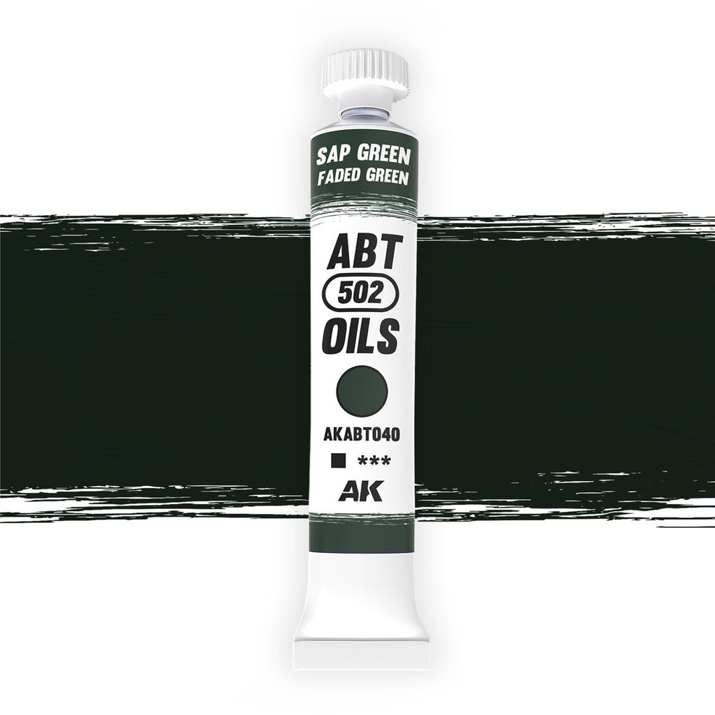 Abteilung 502 Oil Paint - Sap Green / Faded Green (AKABT040)