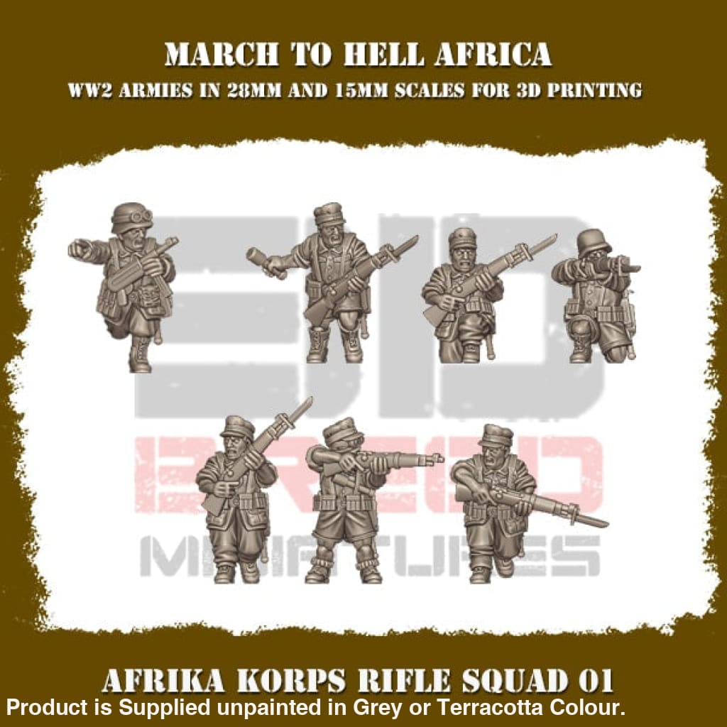 Africa Korps Rifle squad 01