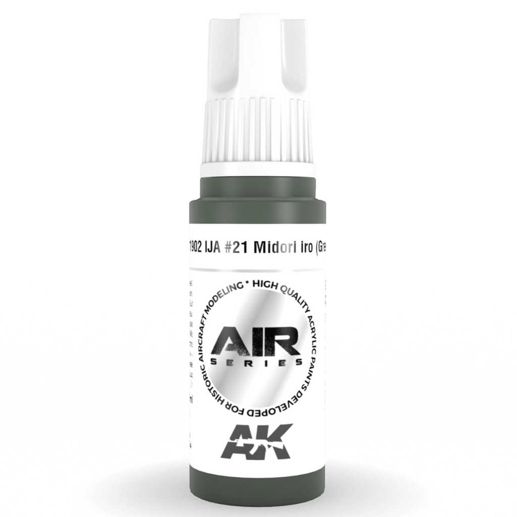 AK Interactive 3rd Gen Acrylic IJA #21 Midori Iro (Green) (AK11902)