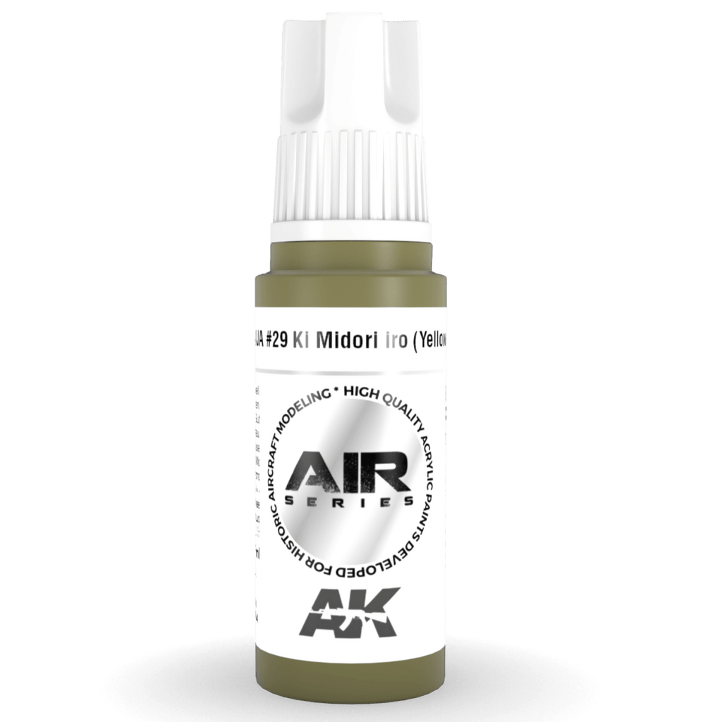 AK Interactive 3rd Gen Acrylic IJA #29 Ki Midori Iro (Yellow-Green) (AK11904)