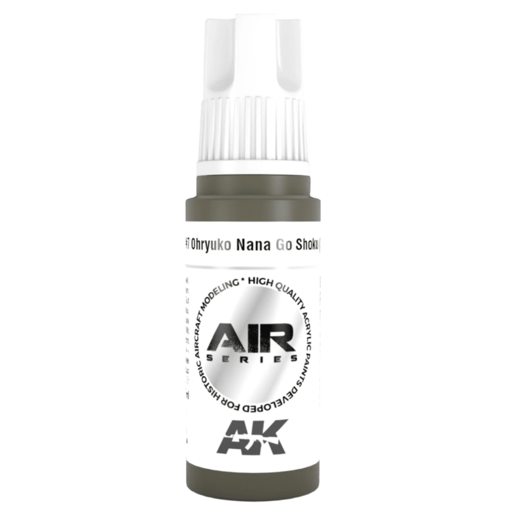 AK Interactive 3rd Gen Acrylic IJA #7 Ohryuko Nana Go Shoku (Olive Brown) (AK11901)