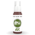 AK Interactive 3rd Gen Acrylic - RAL 8012 Rotbraun 17ml (AK11328)