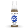 AK Interactive 3rd Gen Acrylic - Rusty Gold 17ml (AK11193)