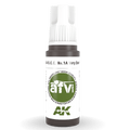 AK Interactive 3rd Gen Acrylic - S.C.C. No.1A Very Dark Brown 17ml (AK11384)