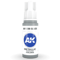 AK Interactive 3rd Gen Acrylic - Silver 17ml (AK11209)