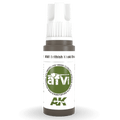 AK Interactive 3rd Gen Acrylic - WWI British Khaki Brown Base 17ml (AK11301)