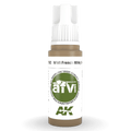 AK Interactive 3rd Gen Acrylic - WWI French Milky Coffee 17ml (AK11302)