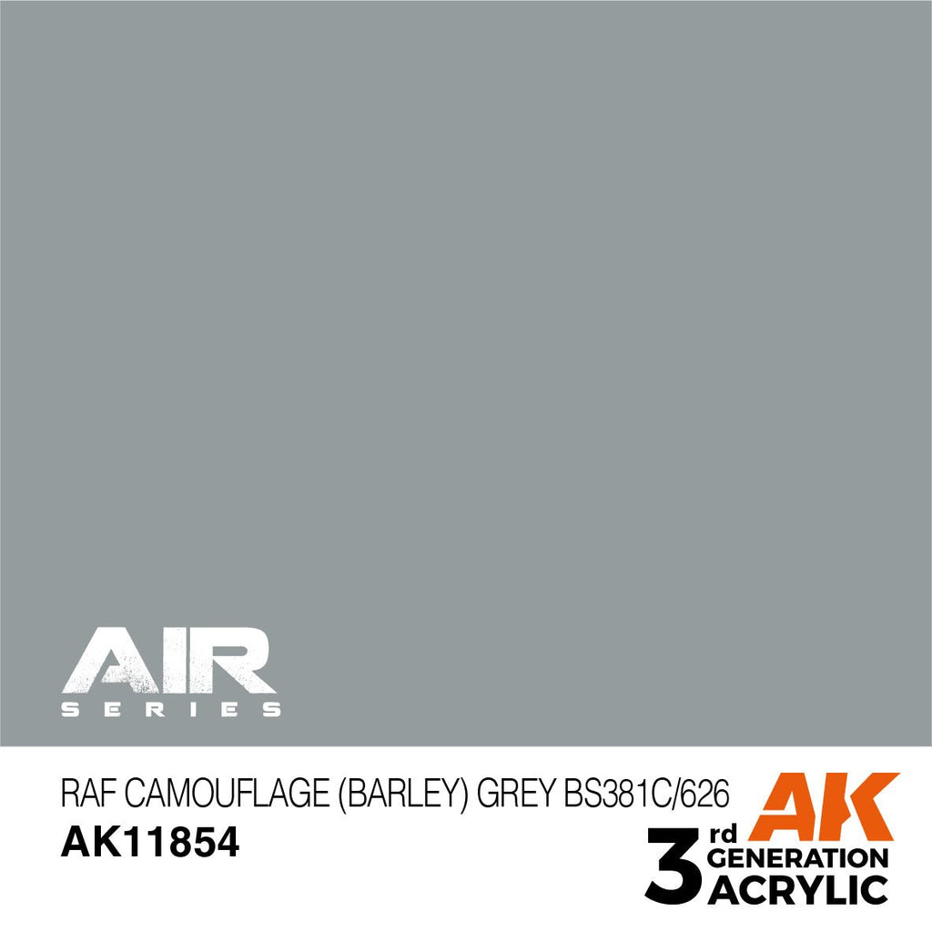 AK Interactive 3rd Gen RAF Camouflage (Barley) Grey BS381C/626 (AK11854)