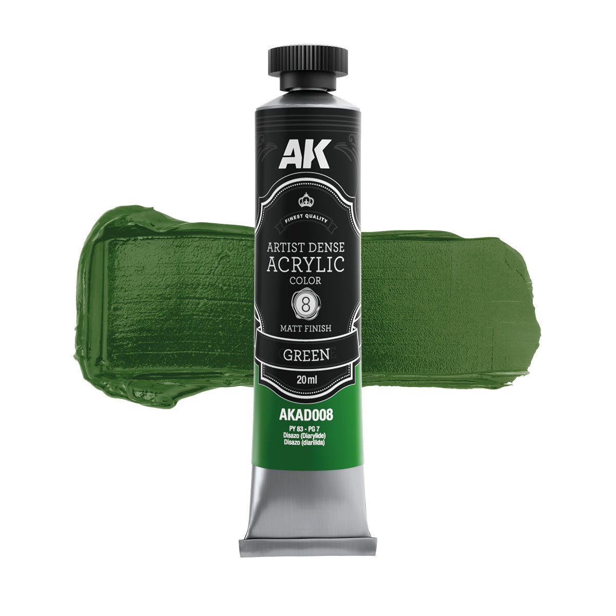 AK Interactive Dense Acrylic Green (AKAD008)