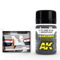 AK Interactive Paneliner for Grey and Blue Camouflage 35ml (AK2072)