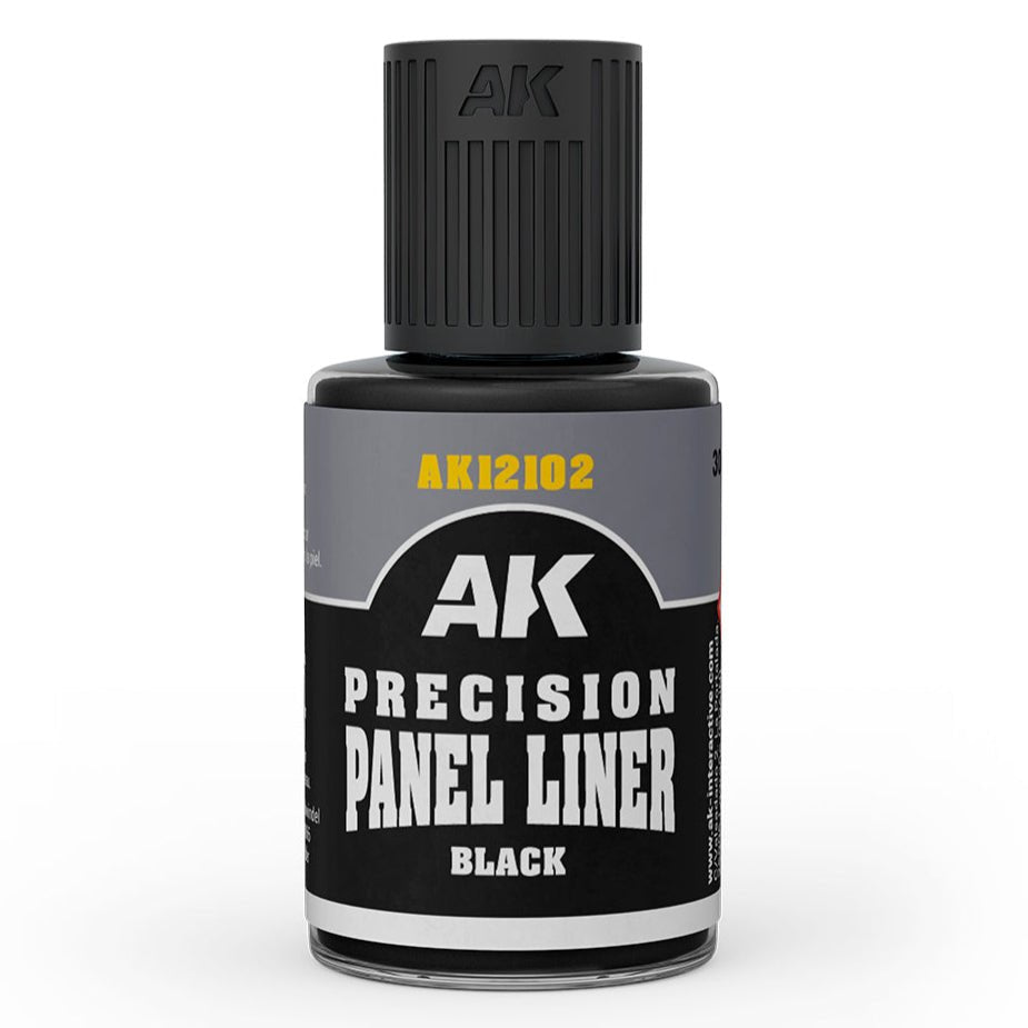 AK Interactive Precision Panel Liner - Black (AK12102)