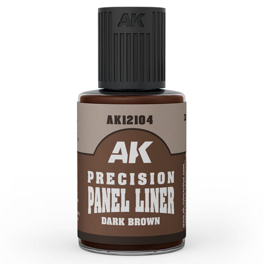 AK Interactive Precision Panel Liner - Dark Brown (AK12104)