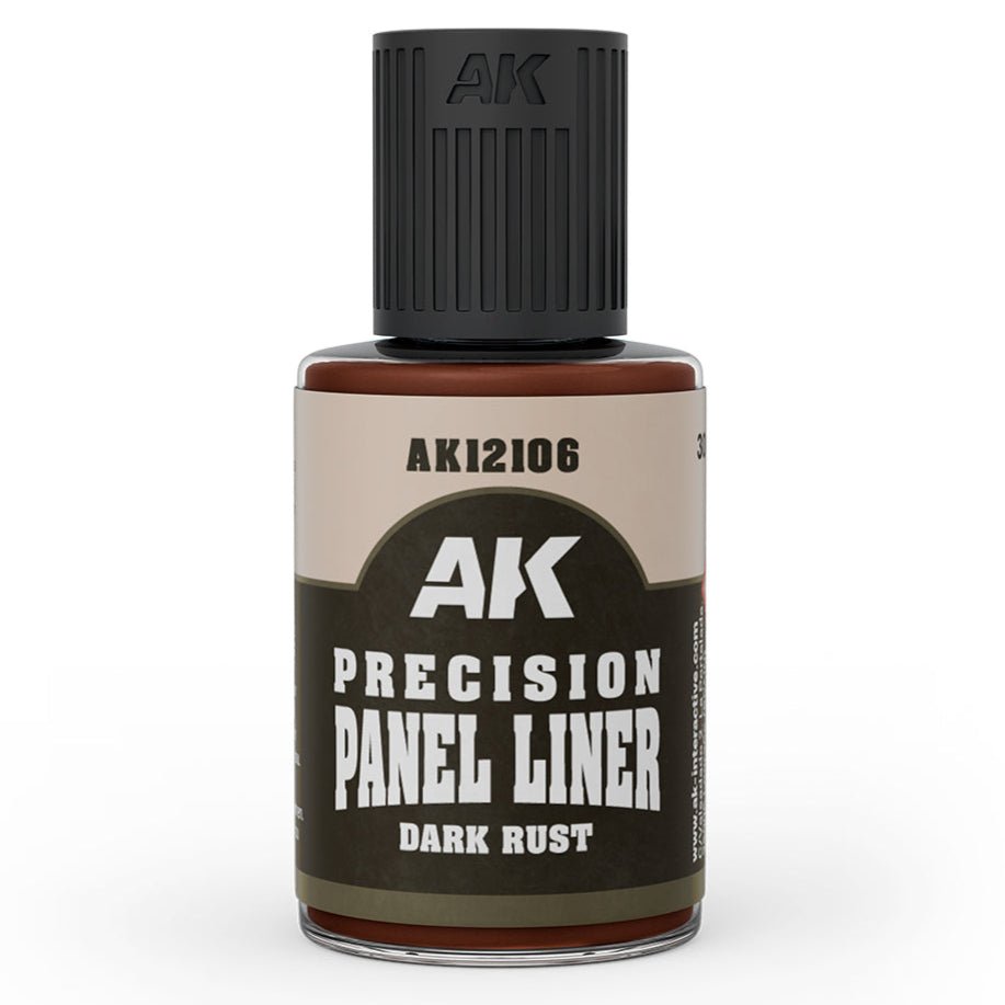 AK Interactive Precision Panel Liner - Dark Rust (AK12106)