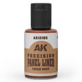 AK Interactive Precision Panel Liner - Fresh Rust (AK12105)