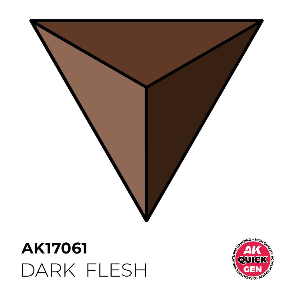 AK Interactive Quick Gen - Dark Flesh 18ml (AK17061)