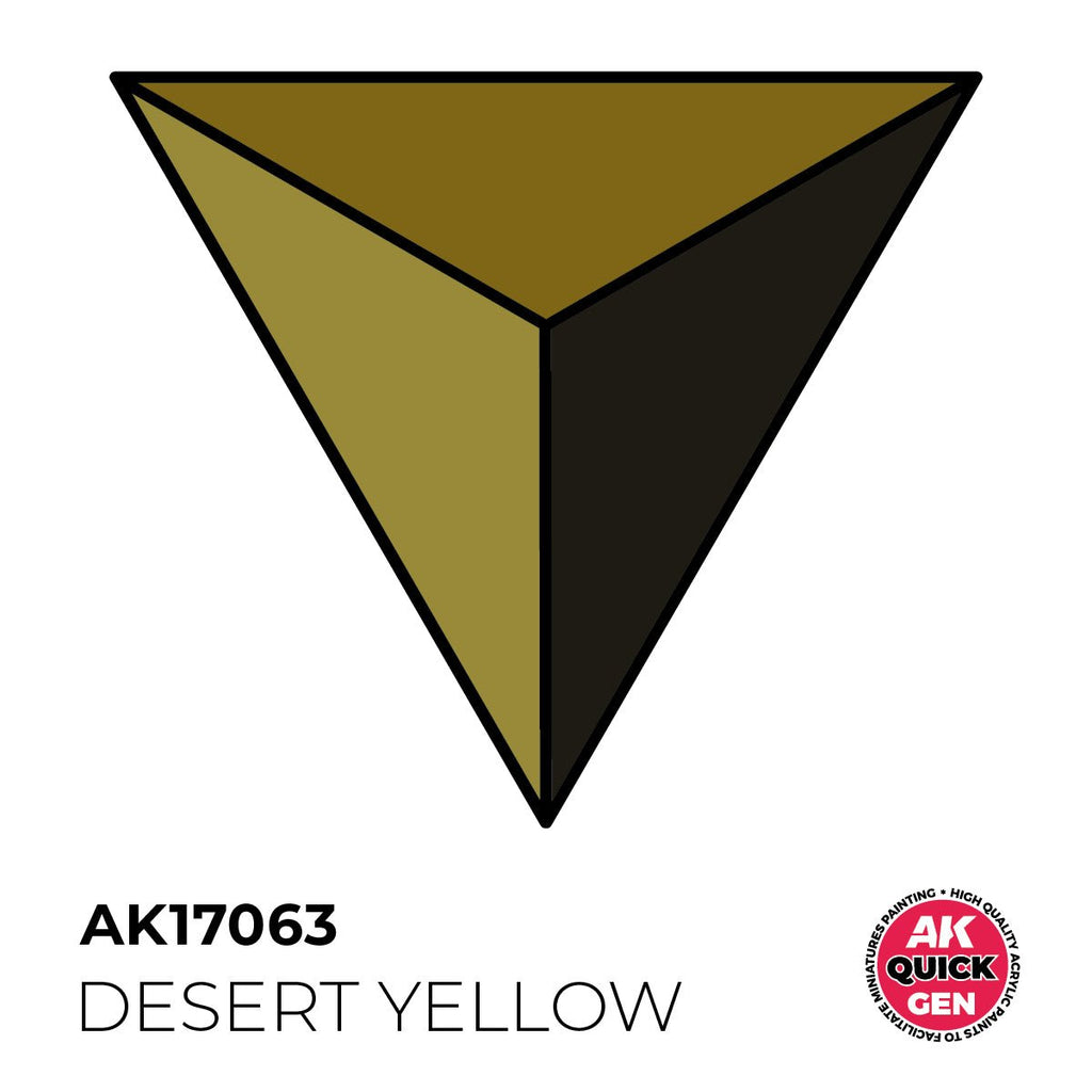 AK Interactive Quick Gen - Desert Yellow 18ml (AK17063)
