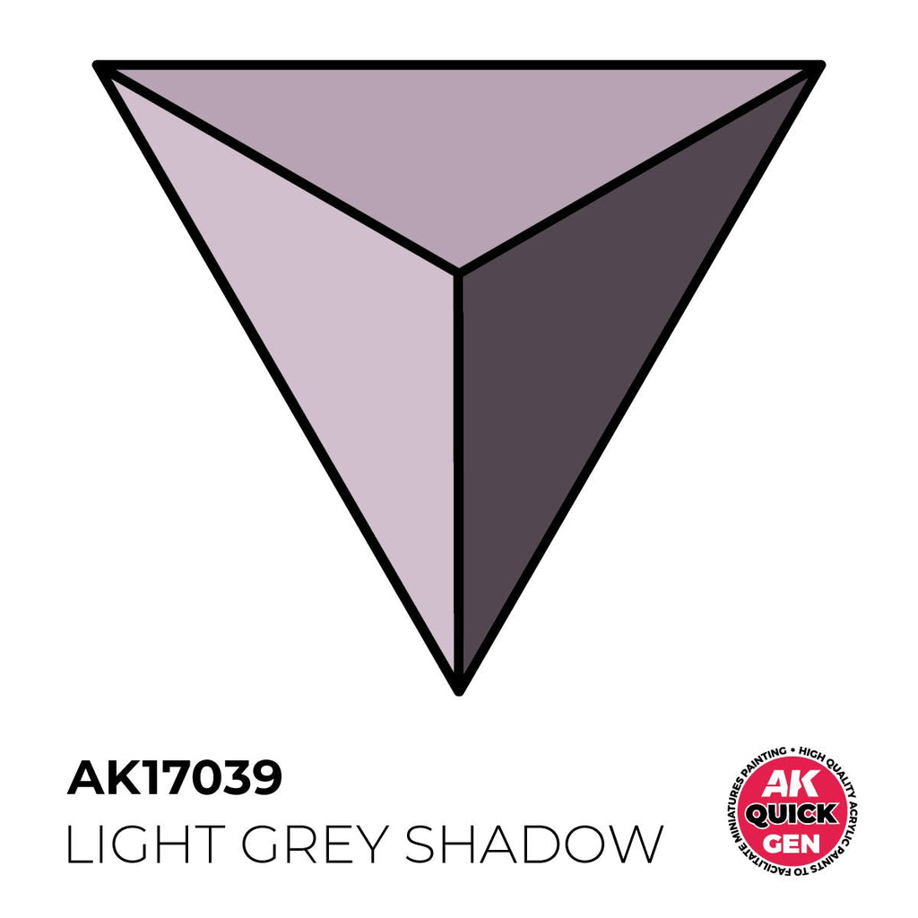 AK Interactive Quick Gen - Light Grey Shadow 18ml (AK17039)