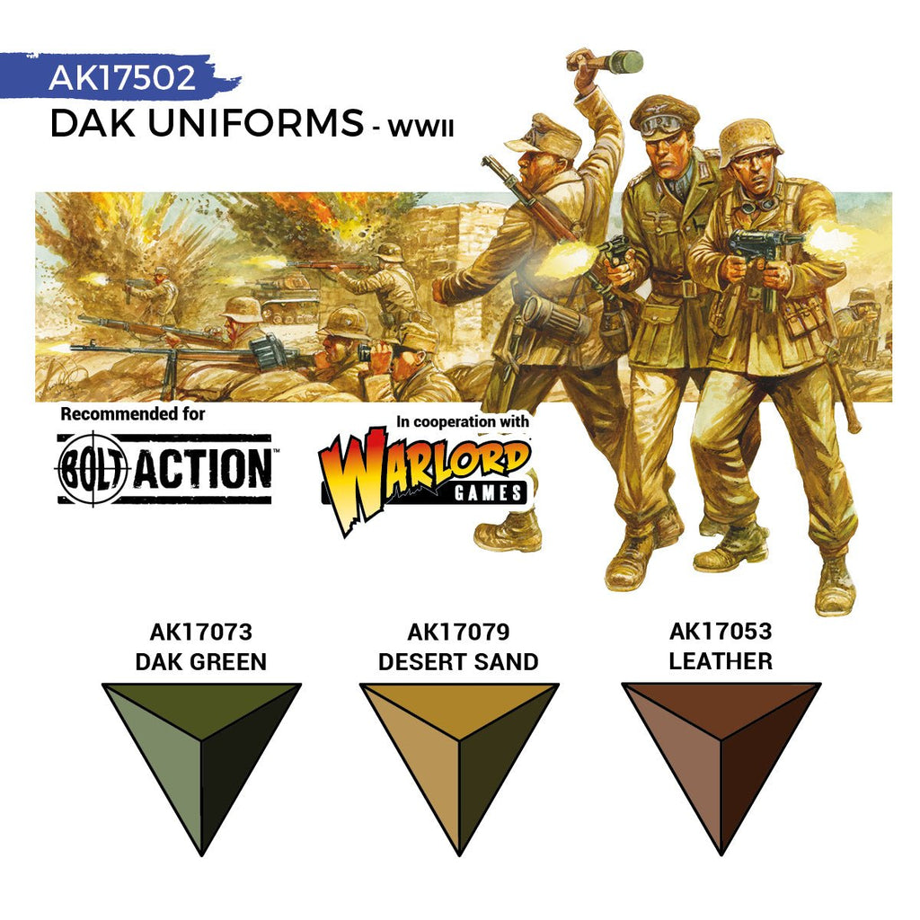 AK Interactive Quick Gen Set - DAK Uniforms (AK17502)