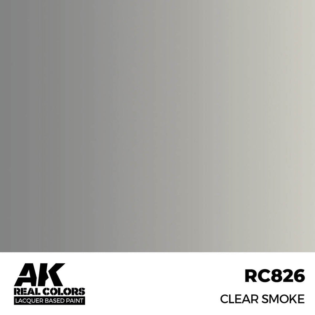 AK Interactive Real Colors - Clear Smoke 17ml. (RC826)