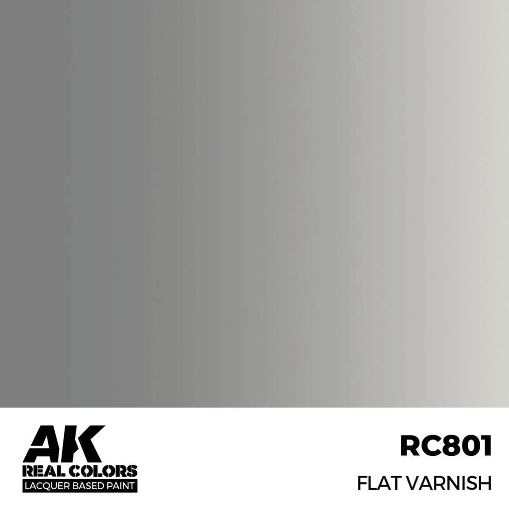 AK Interactive Real Colors - Flat Varnish 17ml. (RC801)