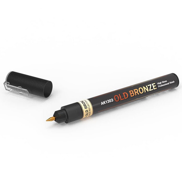 AK Interactive Real Colors Marker - Old Bronze (AK1303)