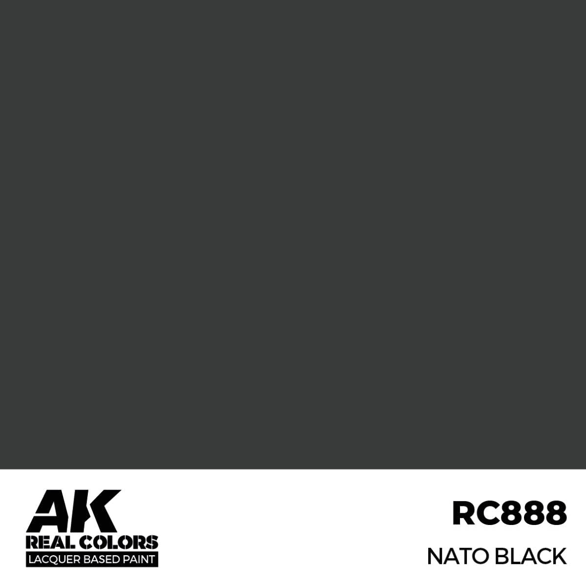 AK Interactive Real Colors - NATO Black (RC888)