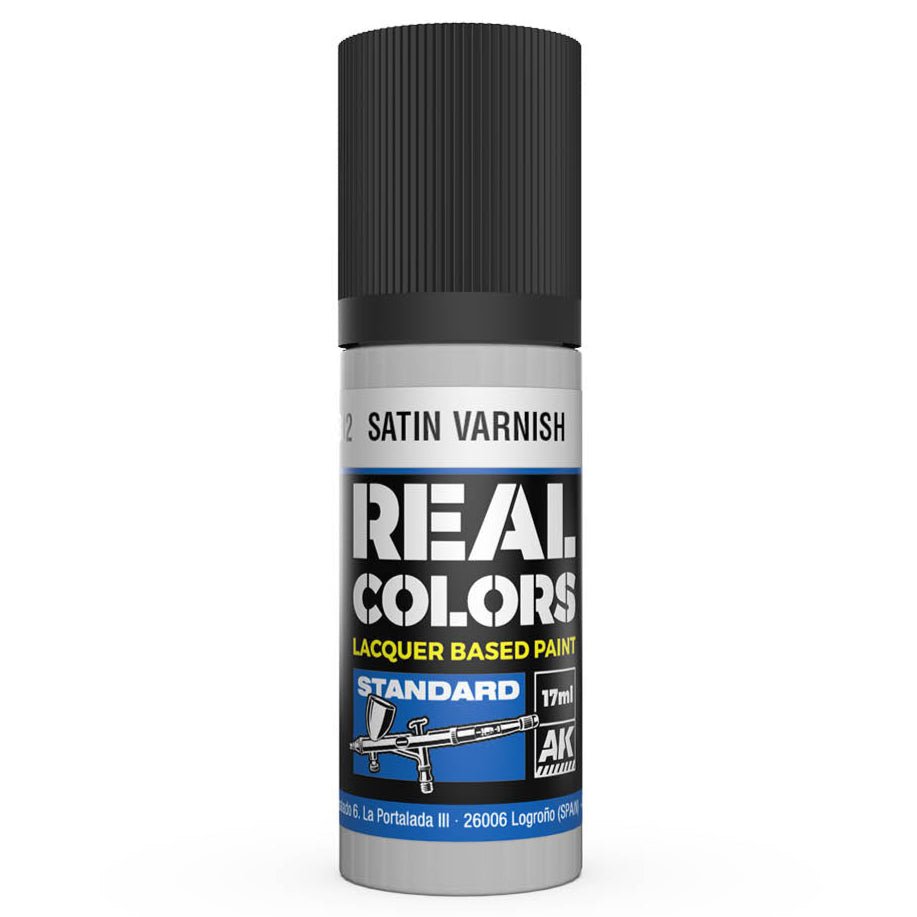 AK Interactive Real Colors - Satin Varnish 17ml. (RC802)