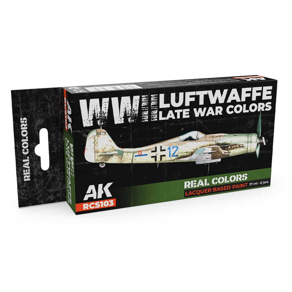 AK Interactive Real Colors - WWII Luftwaffe Late War Set (RCS103)