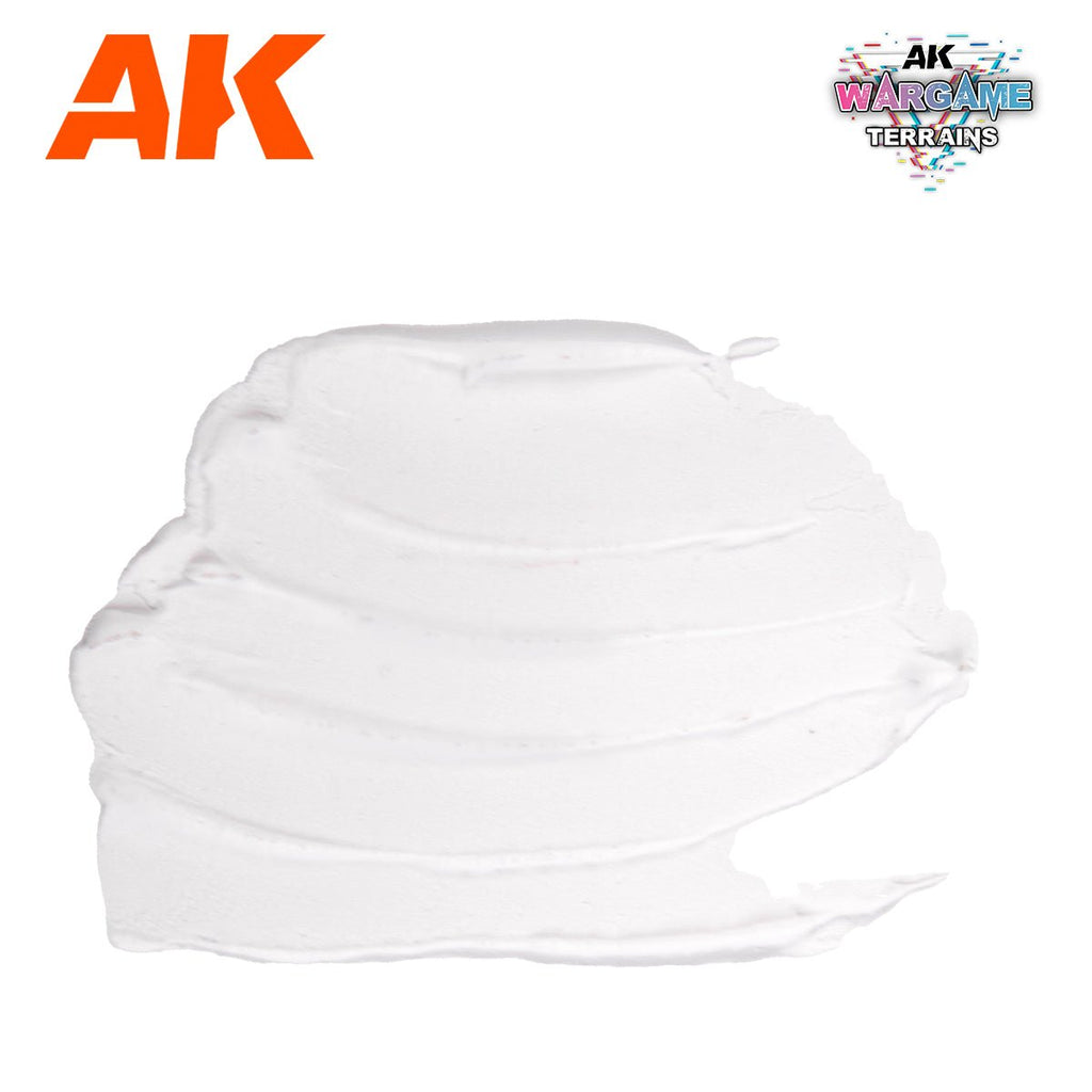 AK Interactive Snow - Wargame Terrains - 100ml (AK1227)