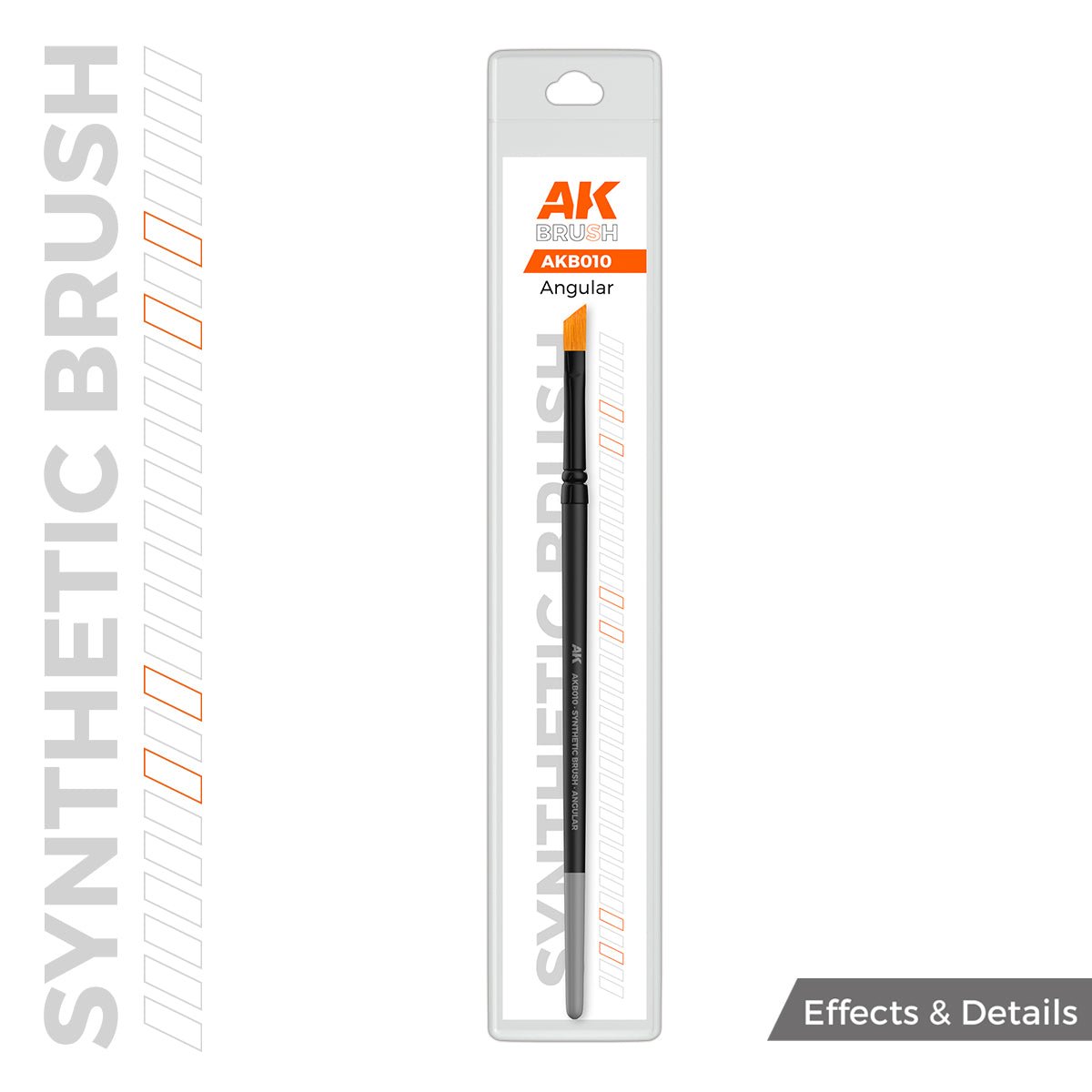 AK Interactive Synthetic Brush - Angular (AKB010)
