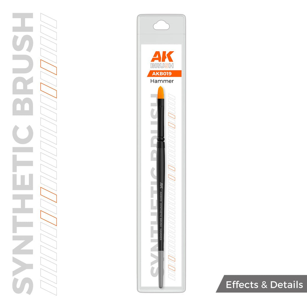 AK Interactive SYNTHETIC BRUSH - HAMMER (AKB019)